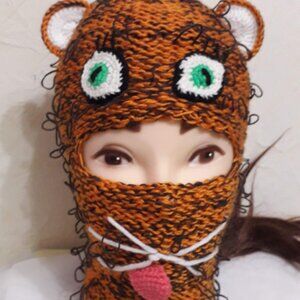 Crochet Creature Mask- Handmade Balaclava